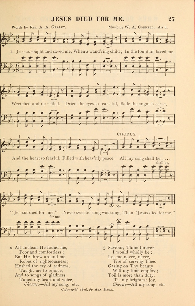 Gospel Praise Book.: a collection of choice gems of sacred song suitable for church service, gospel praise meetings, and family devotions. (Complete ed.) page 25