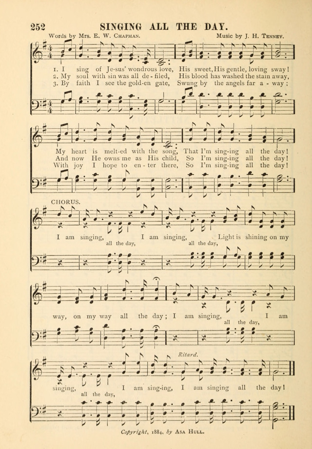 Gospel Praise Book.: a collection of choice gems of sacred song suitable for church service, gospel praise meetings, and family devotions. (Complete ed.) page 252