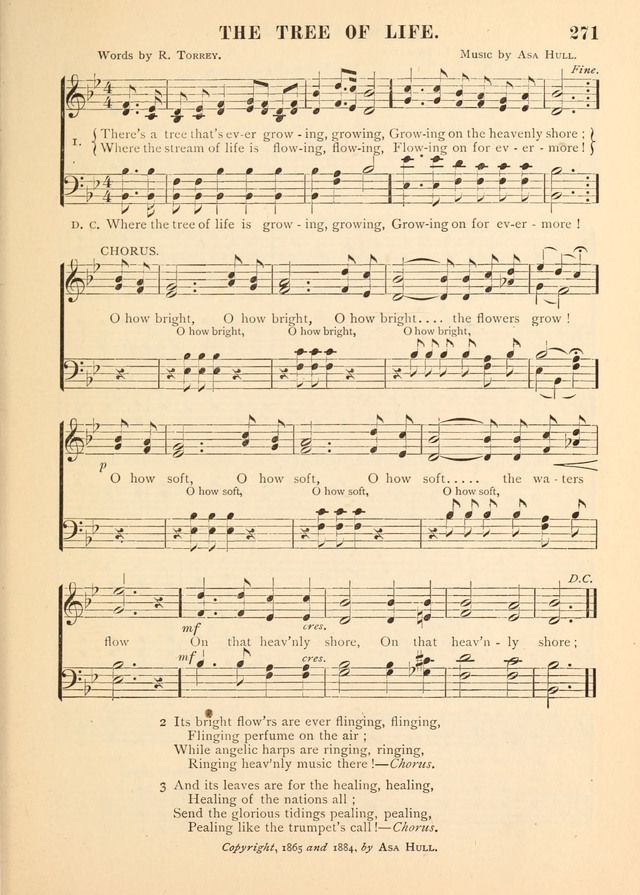 Gospel Praise Book.: a collection of choice gems of sacred song suitable for church service, gospel praise meetings, and family devotions. (Complete ed.) page 271