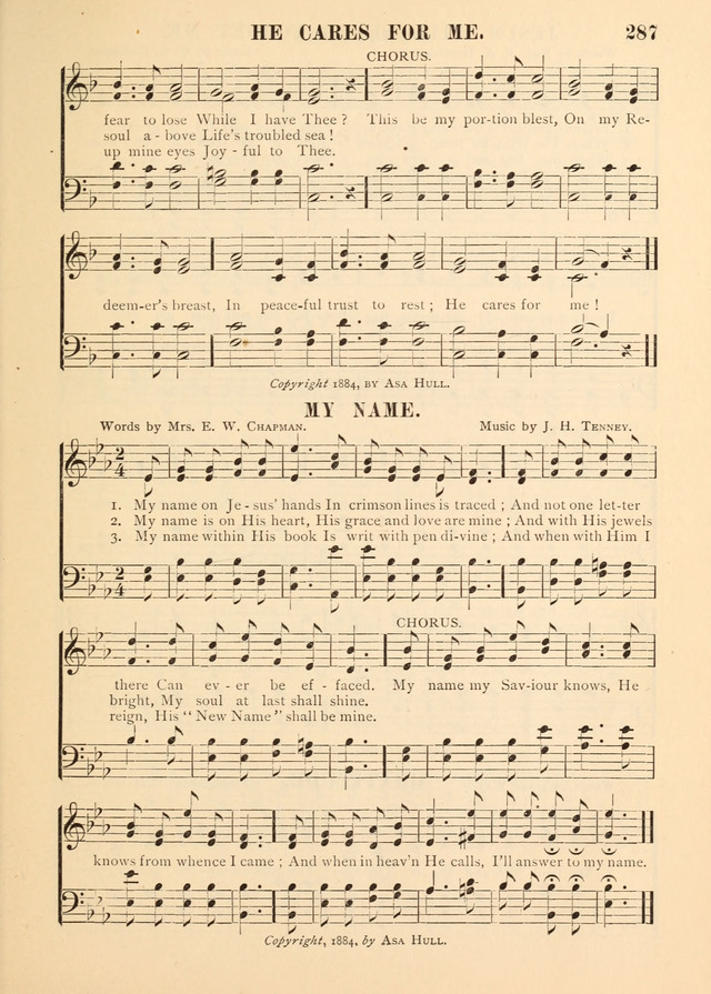 Gospel Praise Book.: a collection of choice gems of sacred song suitable for church service, gospel praise meetings, and family devotions. (Complete ed.) page 287