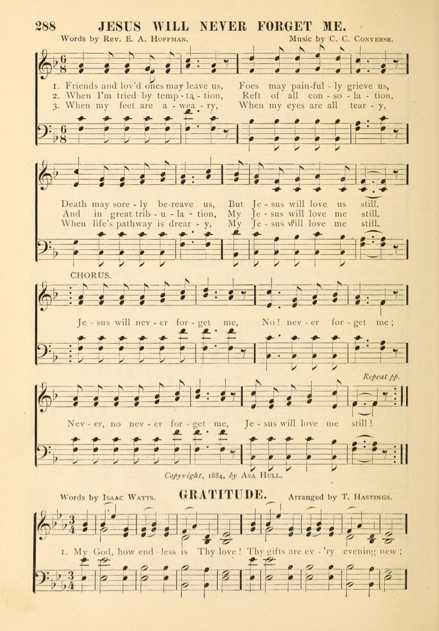 Gospel Praise Book.: a collection of choice gems of sacred song suitable for church service, gospel praise meetings, and family devotions. (Complete ed.) page 288