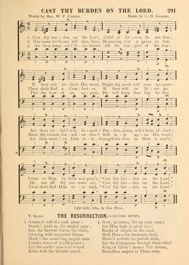 Gospel Praise Book.: a collection of choice gems of sacred song suitable for church service, gospel praise meetings, and family devotions. (Complete ed.) page 291