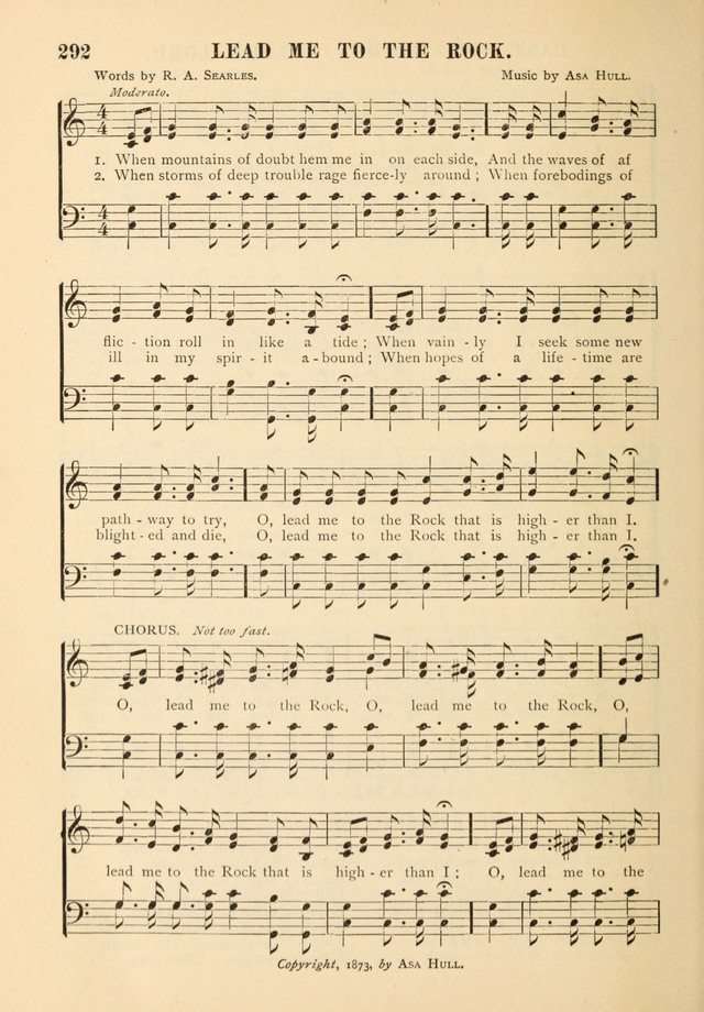 Gospel Praise Book.: a collection of choice gems of sacred song suitable for church service, gospel praise meetings, and family devotions. (Complete ed.) page 292