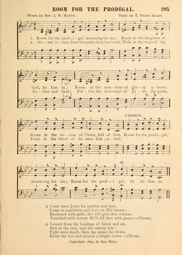 Gospel Praise Book.: a collection of choice gems of sacred song suitable for church service, gospel praise meetings, and family devotions. (Complete ed.) page 295