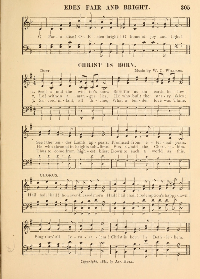 Gospel Praise Book.: a collection of choice gems of sacred song suitable for church service, gospel praise meetings, and family devotions. (Complete ed.) page 305