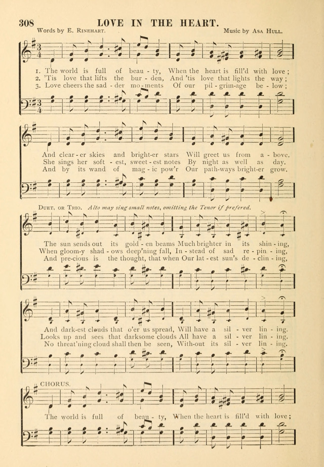 Gospel Praise Book.: a collection of choice gems of sacred song suitable for church service, gospel praise meetings, and family devotions. (Complete ed.) page 308