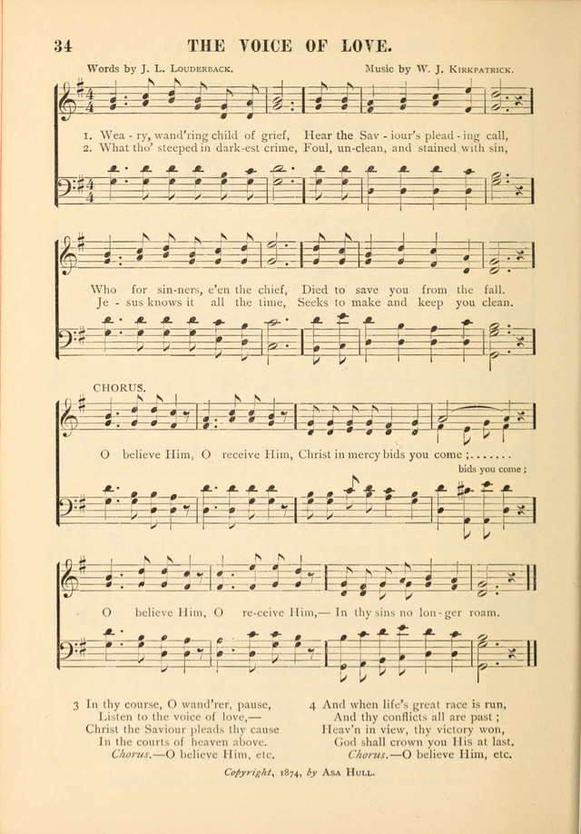 Gospel Praise Book.: a collection of choice gems of sacred song suitable for church service, gospel praise meetings, and family devotions. (Complete ed.) page 32