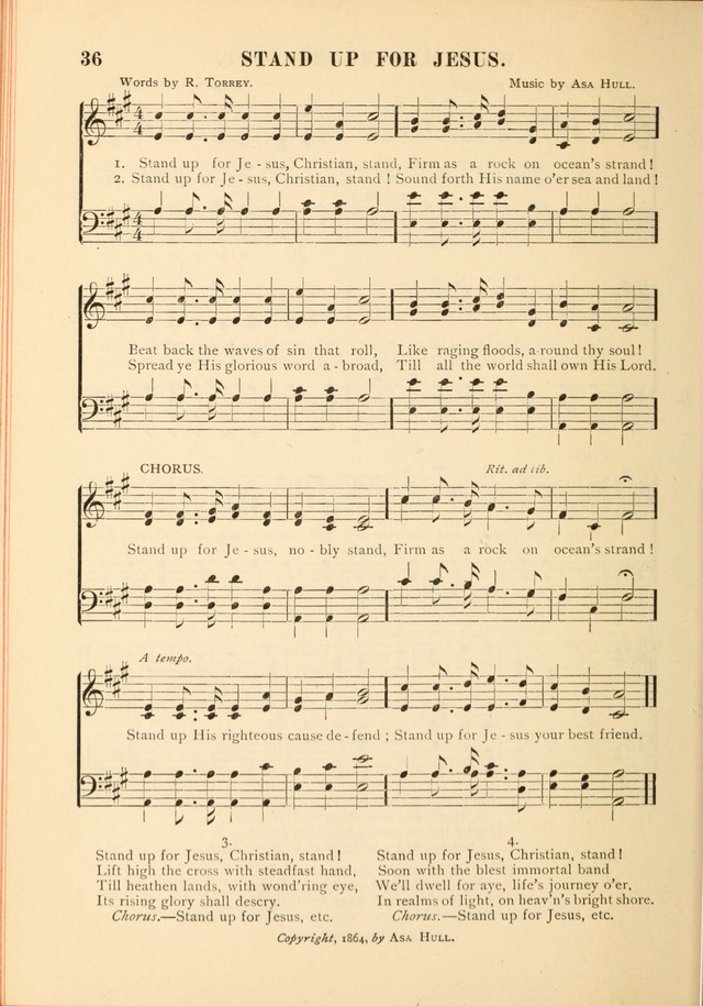 Gospel Praise Book.: a collection of choice gems of sacred song suitable for church service, gospel praise meetings, and family devotions. (Complete ed.) page 34