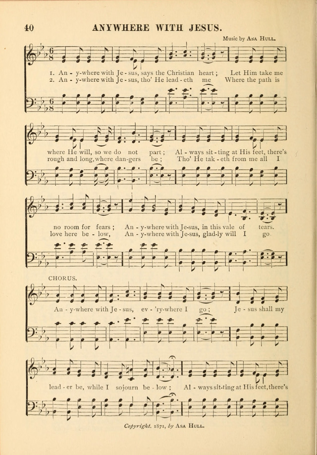 Gospel Praise Book.: a collection of choice gems of sacred song suitable for church service, gospel praise meetings, and family devotions. (Complete ed.) page 38