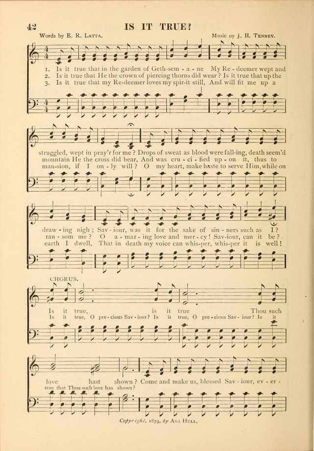 Gospel Praise Book.: a collection of choice gems of sacred song suitable for church service, gospel praise meetings, and family devotions. (Complete ed.) page 40