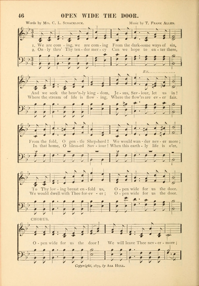 Gospel Praise Book.: a collection of choice gems of sacred song suitable for church service, gospel praise meetings, and family devotions. (Complete ed.) page 44