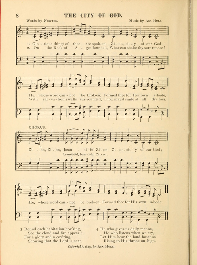 Gospel Praise Book.: a collection of choice gems of sacred song suitable for church service, gospel praise meetings, and family devotions. (Complete ed.) page 6