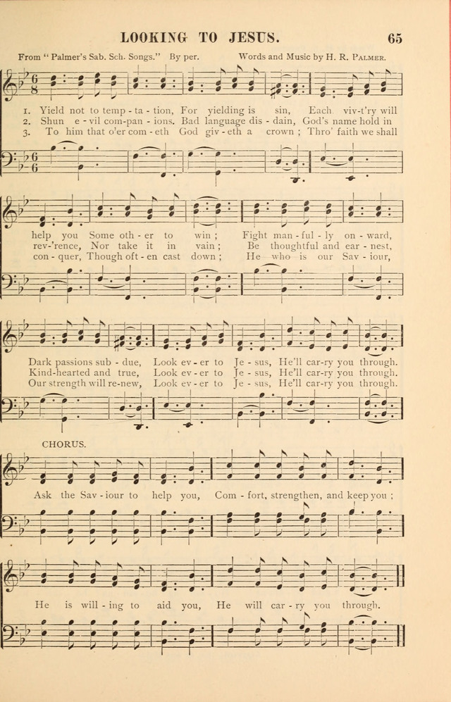 Gospel Praise Book.: a collection of choice gems of sacred song suitable for church service, gospel praise meetings, and family devotions. (Complete ed.) page 63