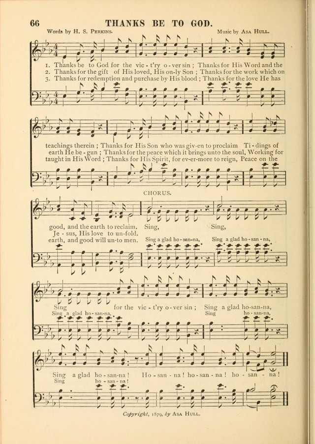 Gospel Praise Book.: a collection of choice gems of sacred song suitable for church service, gospel praise meetings, and family devotions. (Complete ed.) page 64