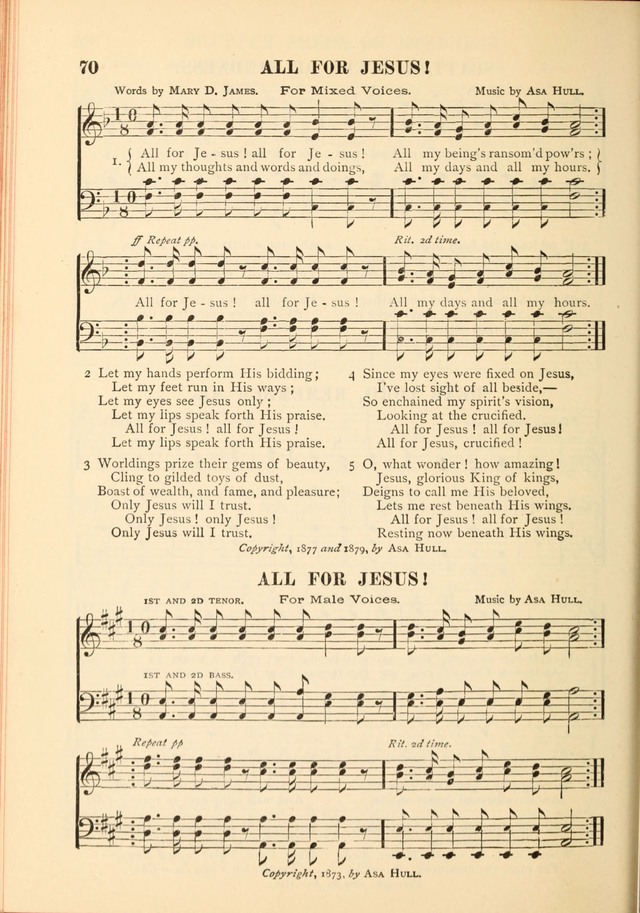 Gospel Praise Book.: a collection of choice gems of sacred song suitable for church service, gospel praise meetings, and family devotions. (Complete ed.) page 68