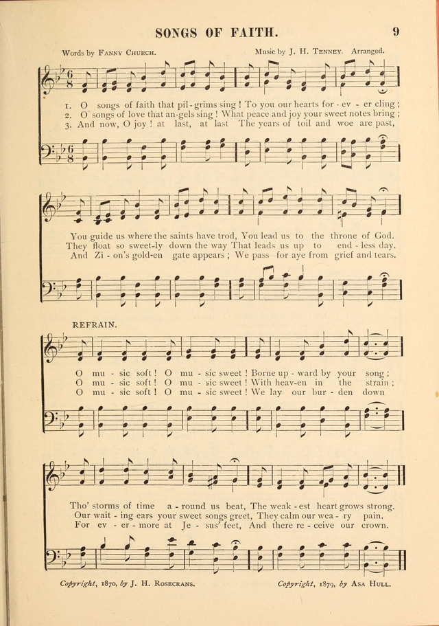 Gospel Praise Book.: a collection of choice gems of sacred song suitable for church service, gospel praise meetings, and family devotions. (Complete ed.) page 7