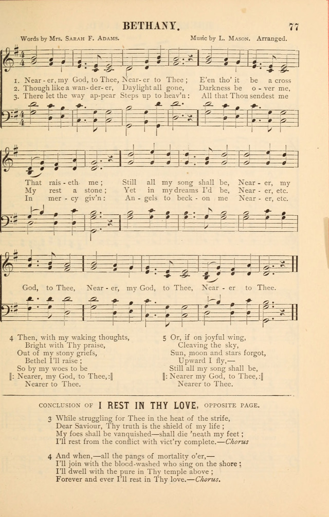 Gospel Praise Book.: a collection of choice gems of sacred song suitable for church service, gospel praise meetings, and family devotions. (Complete ed.) page 75