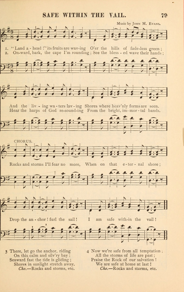 Gospel Praise Book.: a collection of choice gems of sacred song suitable for church service, gospel praise meetings, and family devotions. (Complete ed.) page 77