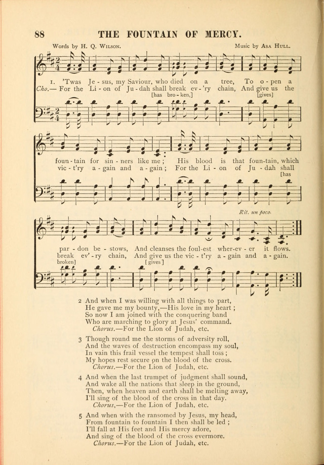 Gospel Praise Book.: a collection of choice gems of sacred song suitable for church service, gospel praise meetings, and family devotions. (Complete ed.) page 86