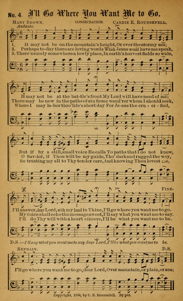 The Gospel Pilot Hymnal: a collection of new and standard hymns for Sunday schools, young peoples