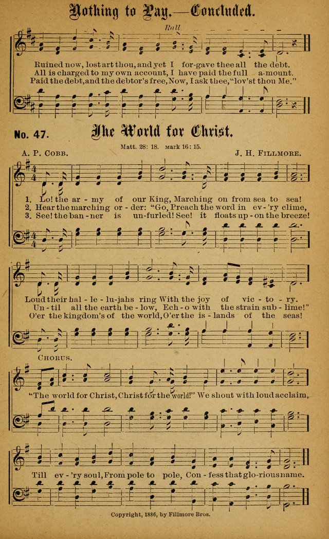 The Gospel Pilot Hymnal: a collection of new and standard hymns for Sunday schools, young peoples