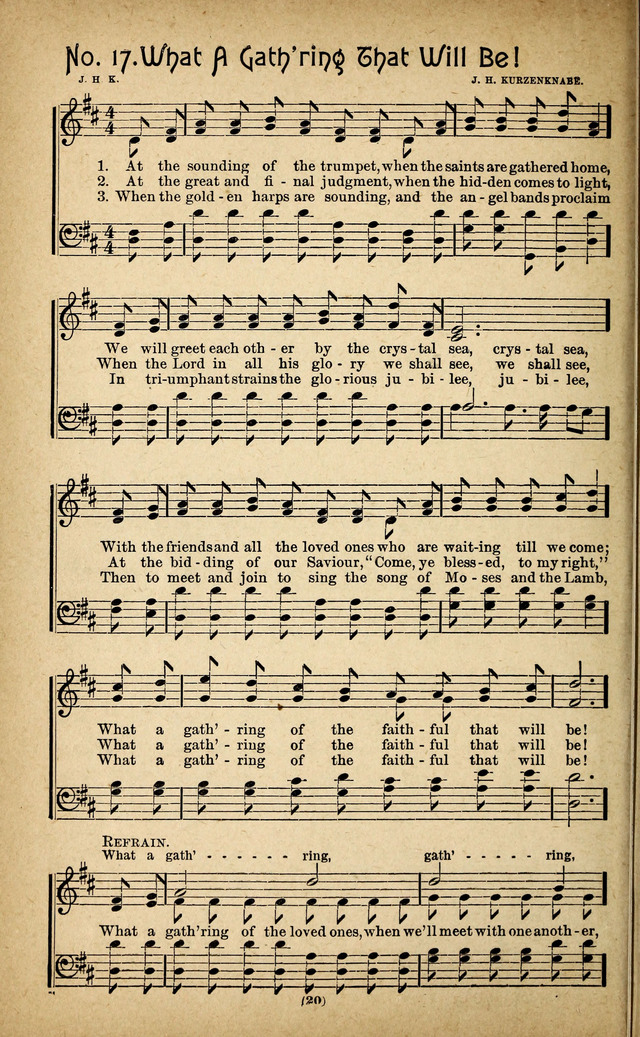 The Glad Refrain for the Sunday School: a new collection of songs for worship page 16