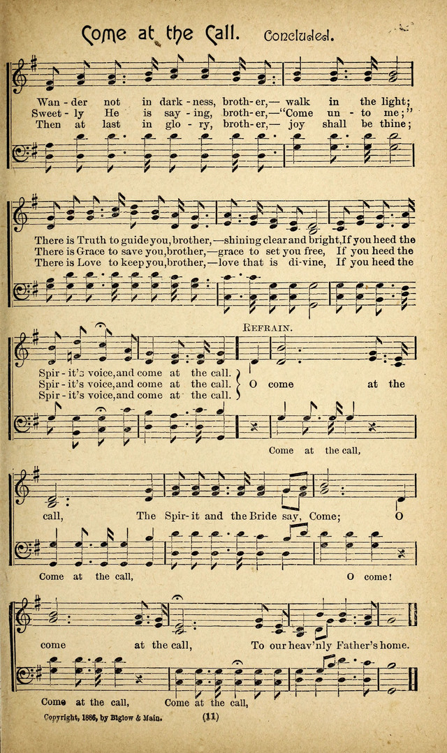 The Glad Refrain for the Sunday School: a new collection of songs for worship page 7