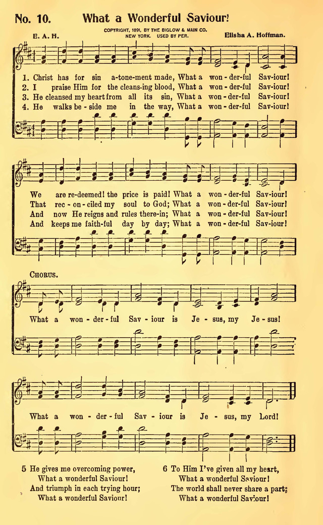 Great Revival Hymns No. 2 page 10