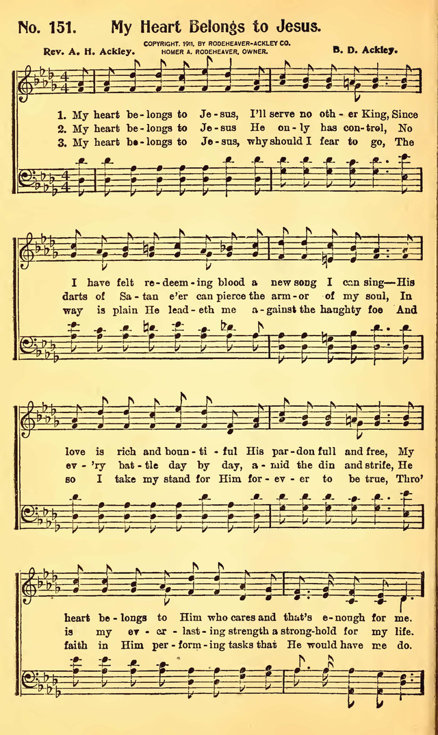 Great Revival Hymns No. 2 page 152