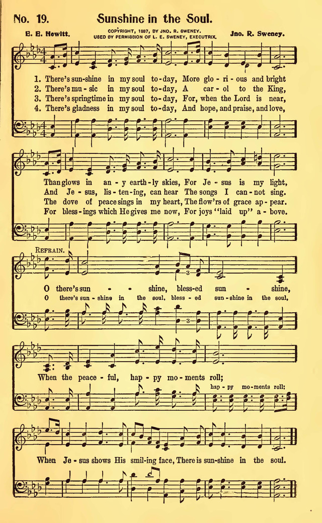 Great Revival Hymns No. 2 page 19