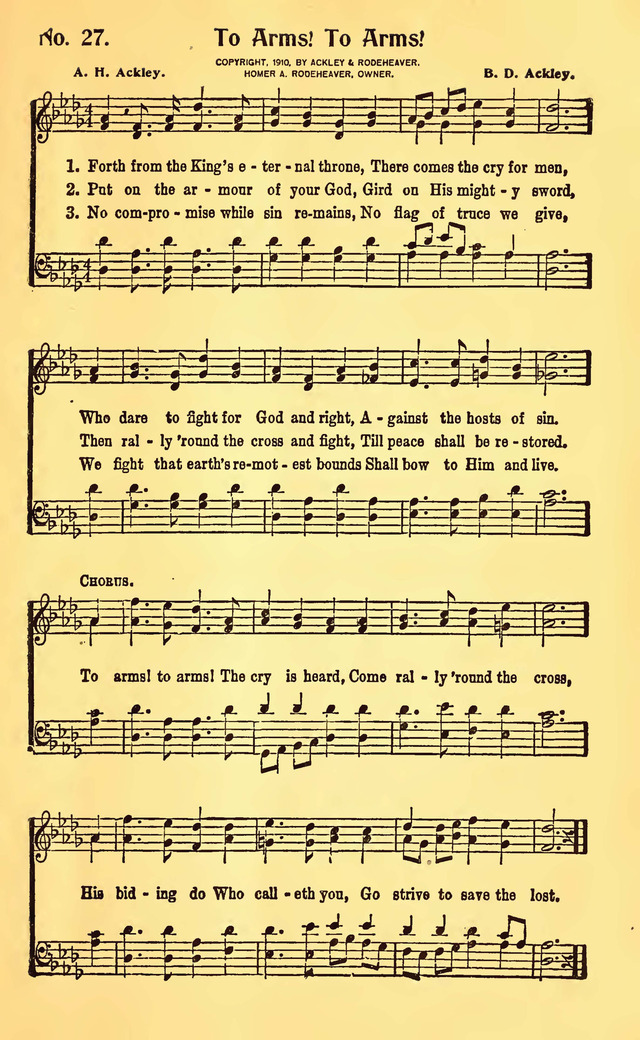 Great Revival Hymns No. 2 page 27