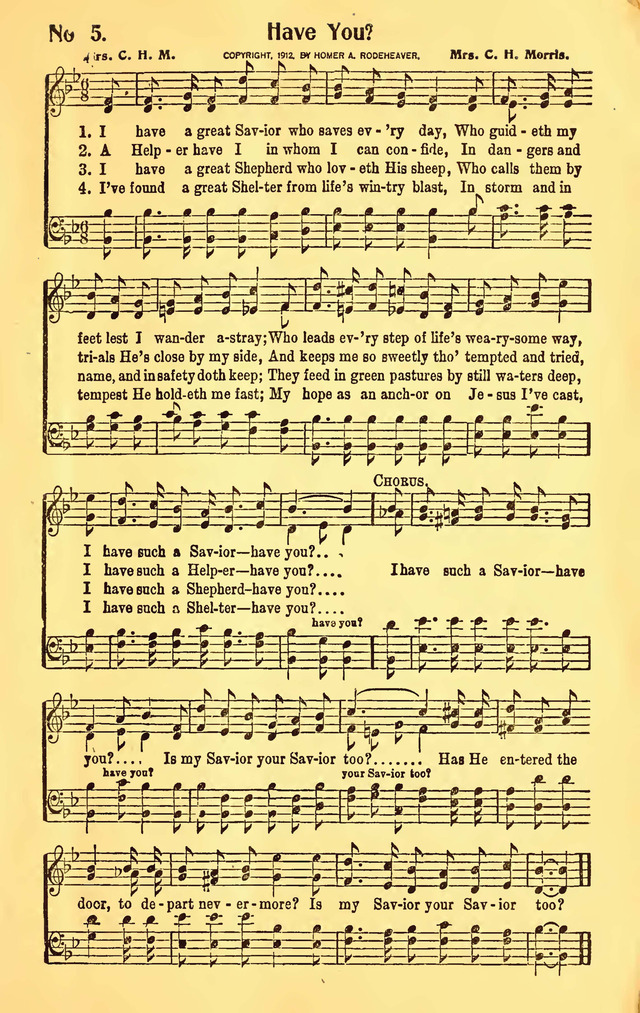 Great Revival Hymns No. 2 page 5