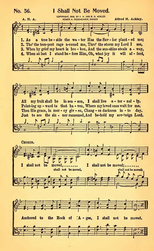 Great Revival Hymns No. 2 page 56