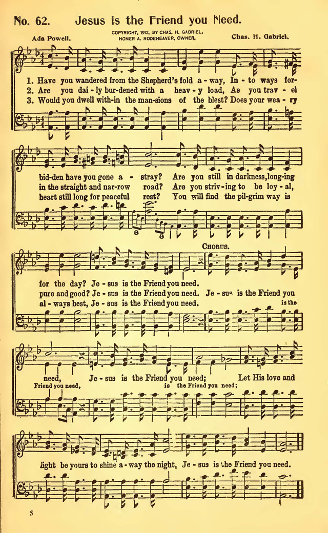 Great Revival Hymns No. 2 page 63