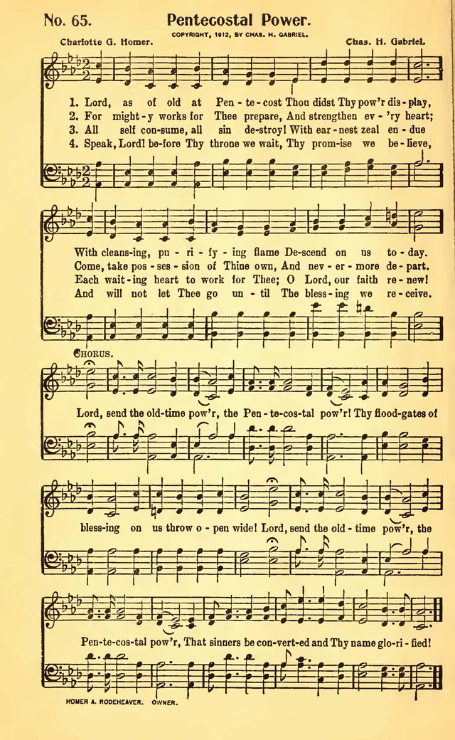 Great Revival Hymns No. 2 page 66