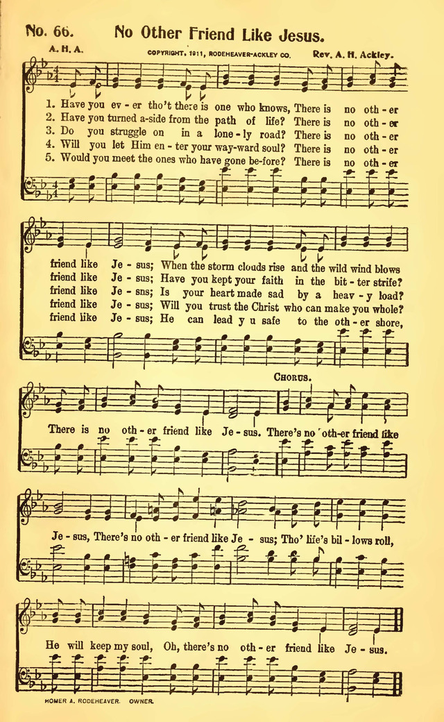 Great Revival Hymns No. 2 page 67