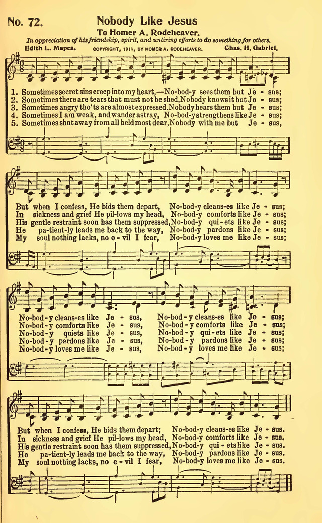 Great Revival Hymns No. 2 page 73