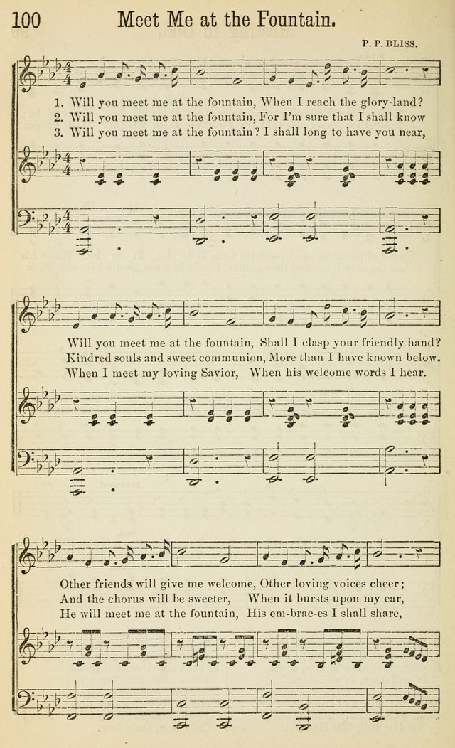 Gospel Songs: a choice collection of hymns and tune, new and old, for gospel meetings, prayer meetings, Sunday schools, etc. page 105