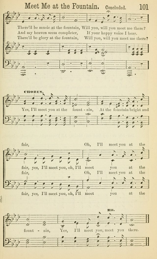 Gospel Songs: a choice collection of hymns and tune, new and old, for gospel meetings, prayer meetings, Sunday schools, etc. page 106