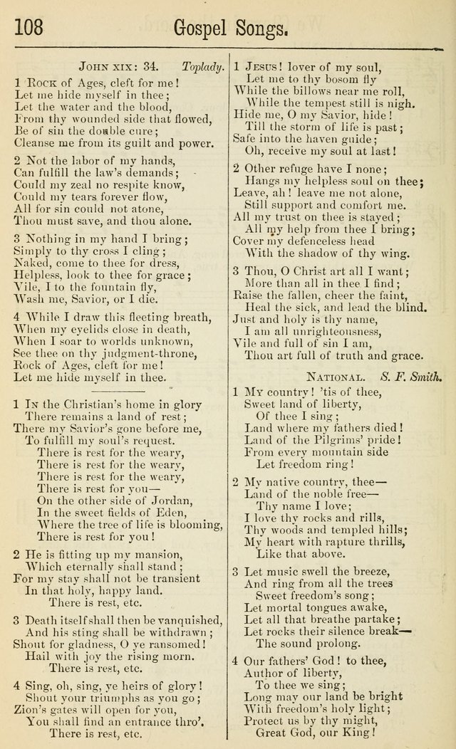 Gospel Songs: a choice collection of hymns and tune, new and old, for gospel meetings, prayer meetings, Sunday schools, etc. page 113