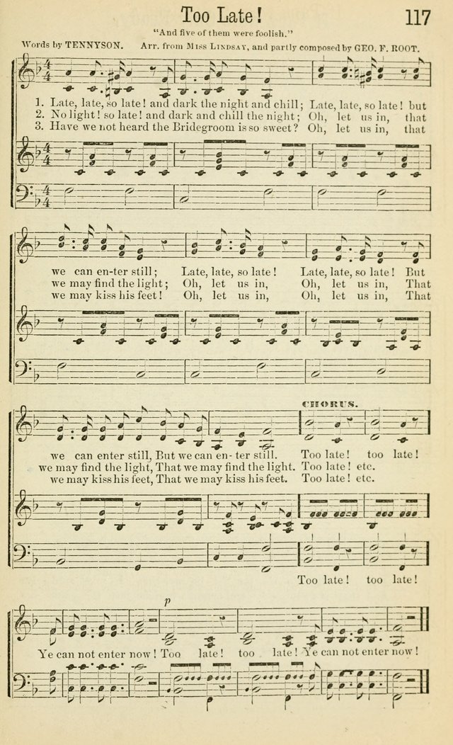 Gospel Songs: a choice collection of hymns and tune, new and old, for gospel meetings, prayer meetings, Sunday schools, etc. page 122