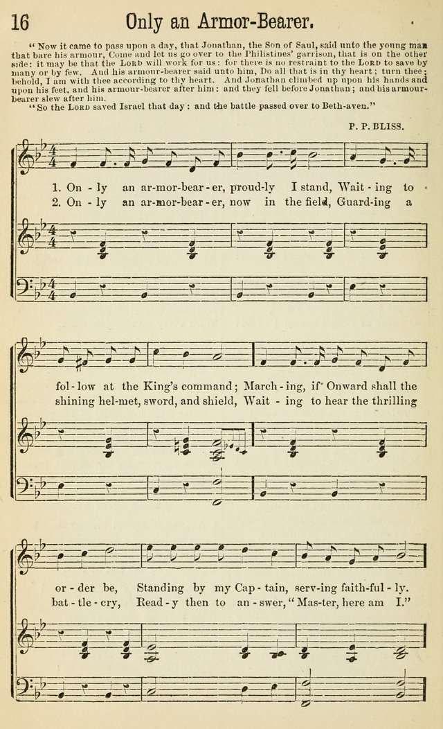 Gospel Songs: a choice collection of hymns and tune, new and old, for gospel meetings, prayer meetings, Sunday schools, etc. page 21