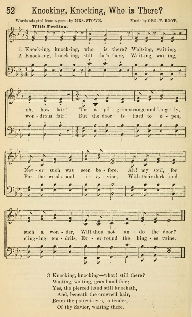 Gospel Songs: a choice collection of hymns and tune, new and old, for gospel meetings, prayer meetings, Sunday schools, etc. page 57