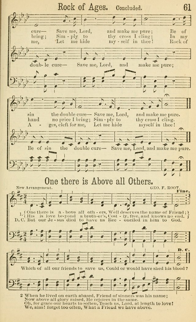 Gospel Songs: a choice collection of hymns and tune, new and old, for gospel meetings, prayer meetings, Sunday schools, etc. page 66