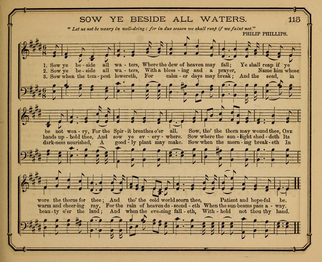 The Gospel Singer: for Sabbath schools, etc. page 115