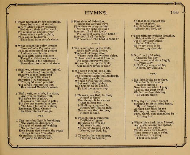 The Gospel Singer: for Sabbath schools, etc. page 155