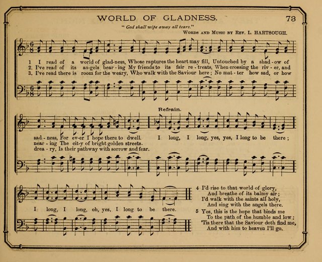 The Gospel Singer: for Sabbath schools, etc. page 73