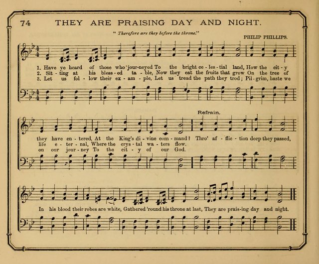 The Gospel Singer: for Sabbath schools, etc. page 74