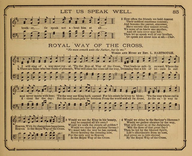 The Gospel Singer: for Sabbath schools, etc. page 85