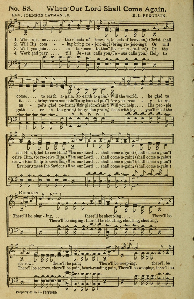 Glory Songs page 58